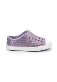 Native Shoes - Buty miejskie dziecięce NATIVE JEFFERSON BLING CHILD 23. Kolor: fioletowy. Sport: turystyka piesza