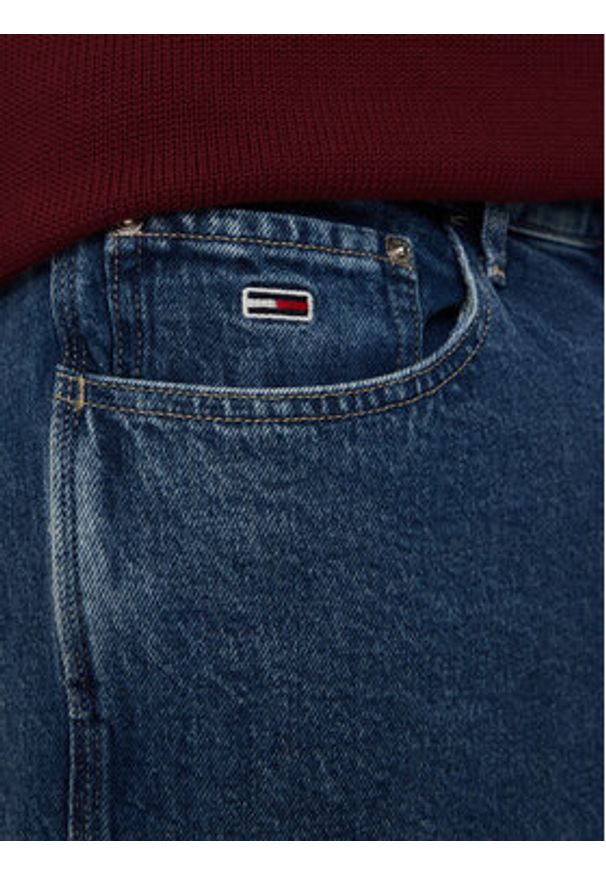 Tommy Jeans Jeansy Skater DM0DM20680 Niebieski Loose Fit. Kolor: niebieski