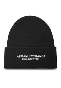 Czapka Armani Exchange. Kolor: czarny #1