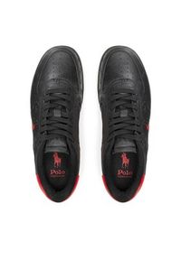 Polo Ralph Lauren Sneakersy 809913420002 Czarny. Kolor: czarny. Materiał: skóra #2