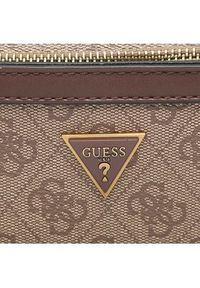 Guess Kosmetyczka Vezzola Smart Mini Bags HMEVZL P2243 Brązowy. Kolor: brązowy. Materiał: skóra