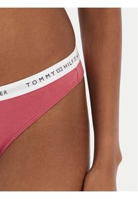 TOMMY HILFIGER - Tommy Hilfiger Stringi UW0UW05875 Różowy. Kolor: różowy. Materiał: bawełna #6