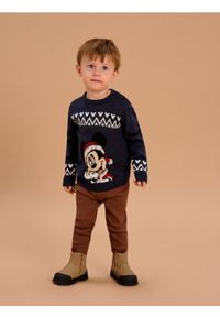 Sinsay - Sweter Mickey Mouse - zielony. Kolor: zielony. Wzór: motyw z bajki #1