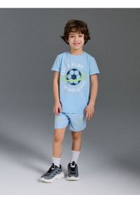 Sinsay - Szybkoschnące sportowe szorty Active - błękitny. Kolor: niebieski. Styl: sportowy #1