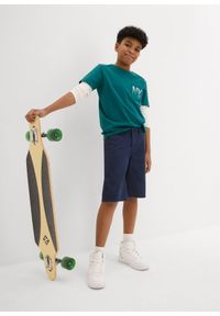 bonprix - Bermudy chino Regular Fit. Kolor: niebieski #3