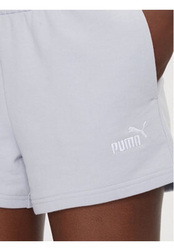 Puma Szorty sportowe No. 1 ESS 4'' 682439 Niebieski Regular Fit. Kolor: niebieski. Materiał: bawełna