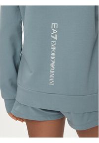 EA7 Emporio Armani Bluza 8NTM35 TJTXZ 1533 Niebieski Regular Fit. Kolor: niebieski. Materiał: bawełna