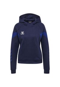 Sweatshirt bluza z kapturem dla kobiet Hummel Travel. Typ kołnierza: kaptur. Kolor: niebieski. Sport: fitness #1
