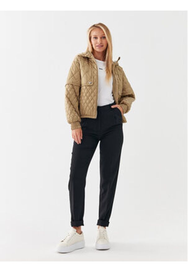 BOSS Kurtka przejściowa Pengtong 50494519 Beżowy Regular Fit. Kolor: beżowy. Materiał: syntetyk