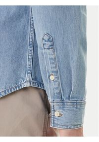 Calvin Klein Jeans Koszula jeansowa Essential LV04RE710G Niebieski Regular Fit. Kolor: niebieski. Materiał: bawełna #4