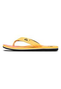 Japonki plażowe męskie Quiksilver MOLOKAI LAYBACK. Okazja: na plażę. Kolor: różowy. Sezon: lato
