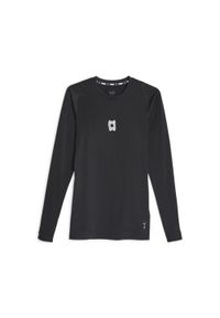 Dżersej z długim rękawem Puma Hoops Team Baselayer. Kolor: czarny. Materiał: jersey. Długość rękawa: długi rękaw. Długość: długie. Sport: koszykówka