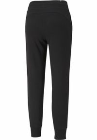 Puma - Damskie spodnie dresowe Essentials PUMA Black. Kolor: czarny. Materiał: dresówka. Sport: fitness