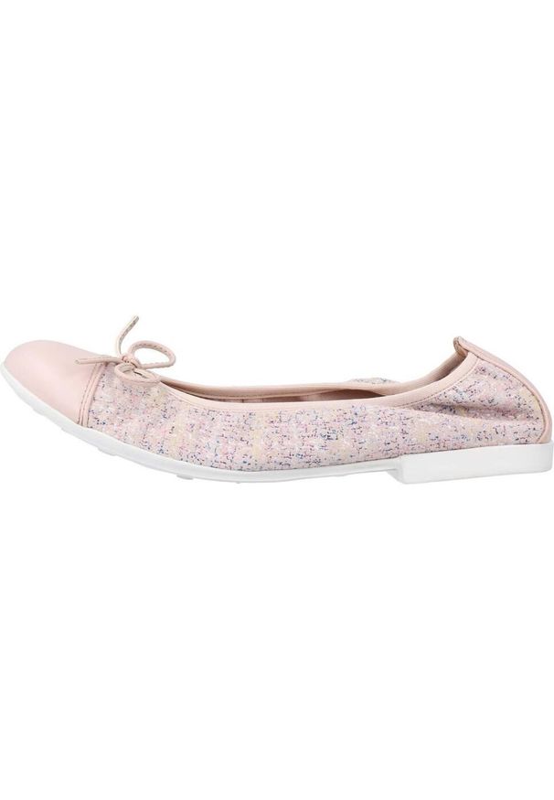 Tenisówki Geox Model Jr Plie C Kolor Rose. Kolor: różowy. Materiał: tkanina, skóra. Sport: turystyka piesza