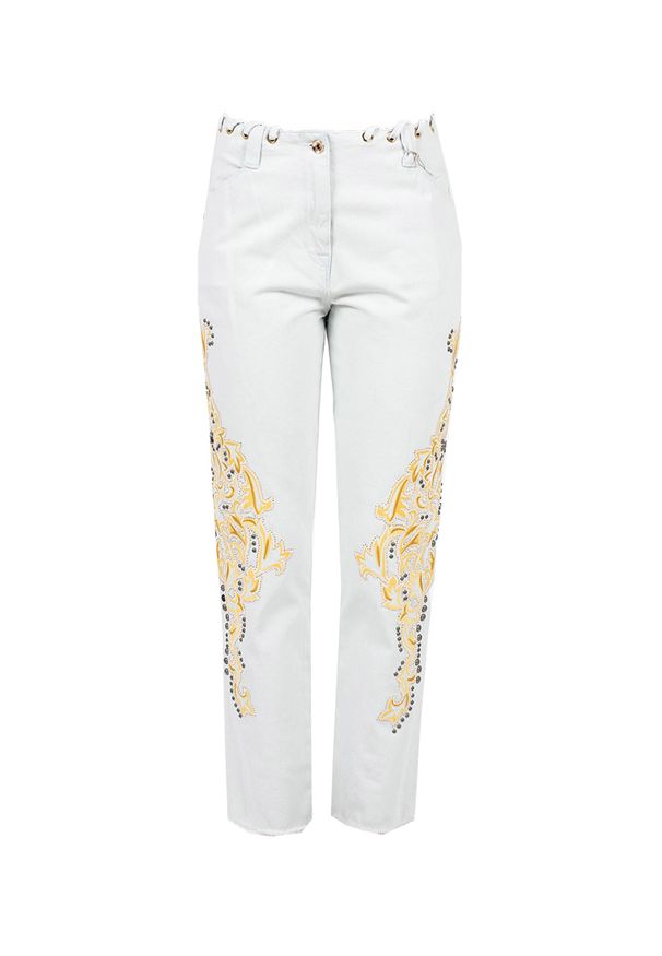 Patrizia Pepe Jeansy | 2J2303 A6T1 | Kobieta | Błękitny. Kolor: niebieski. Wzór: aplikacja