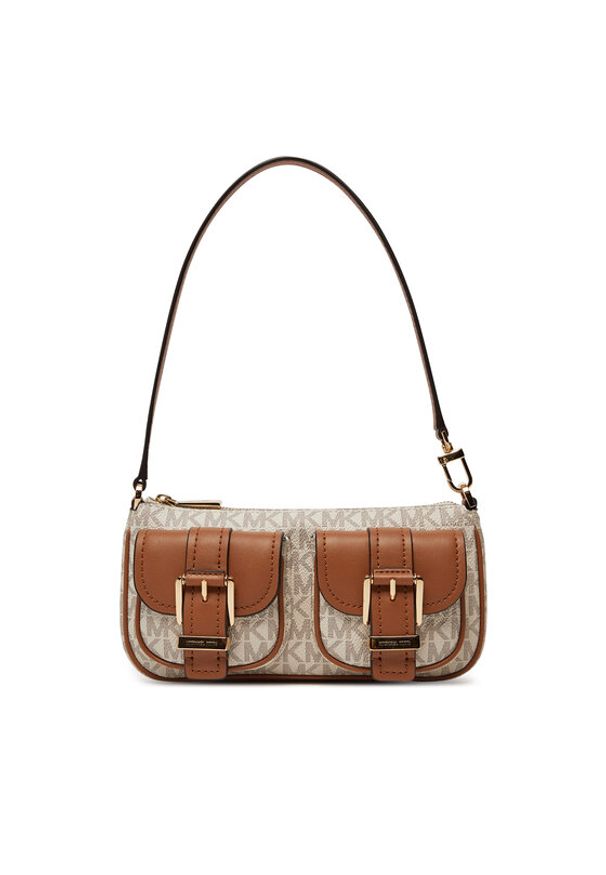 MICHAEL Michael Kors Torebka 32S5GZCU1B Écru. Kolor: kremowy. Materiał: skórzane