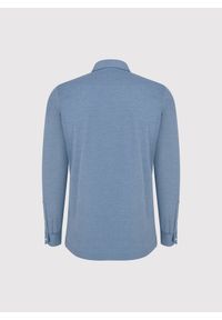 Pako Lorente - PAKO LORENTE – Bawełniana koszula męska w kolorze niebieskim. Kolor: niebieski. Materiał: bawełna #2