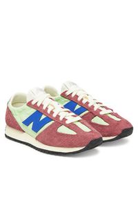New Balance Sneakersy U471VBB W Bordowy. Kolor: czerwony. Materiał: zamsz, skóra