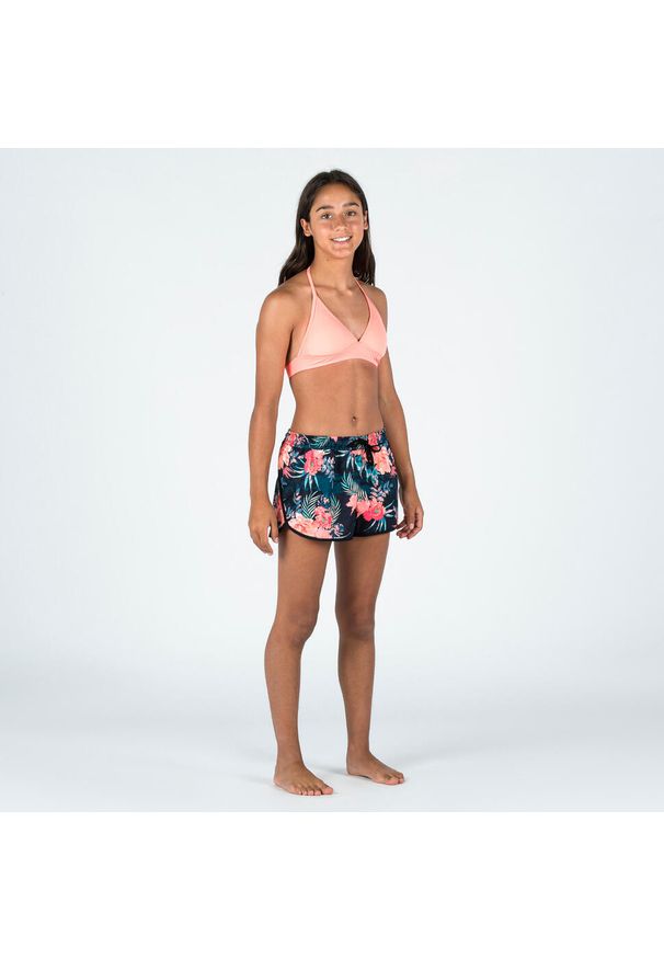 OLAIAN - Szorty surfingowe dla dzieci Olaian 100 Katy Shiso. Materiał: tkanina