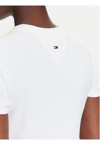 Tommy Jeans Sukienka codzienna Script DW0DW21186 Écru Slim Fit. Okazja: na co dzień. Kolor: kremowy. Materiał: bawełna. Typ sukienki: proste. Styl: casual #4
