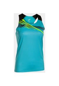 Joma Elite X Top Damski Turkusowo-Czarny S. Kolor: niebieski, czarny, wielokolorowy