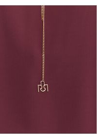 Rinascimento Bluzka CFC0125721003 Bordowy Regular Fit. Kolor: czerwony. Materiał: syntetyk #4