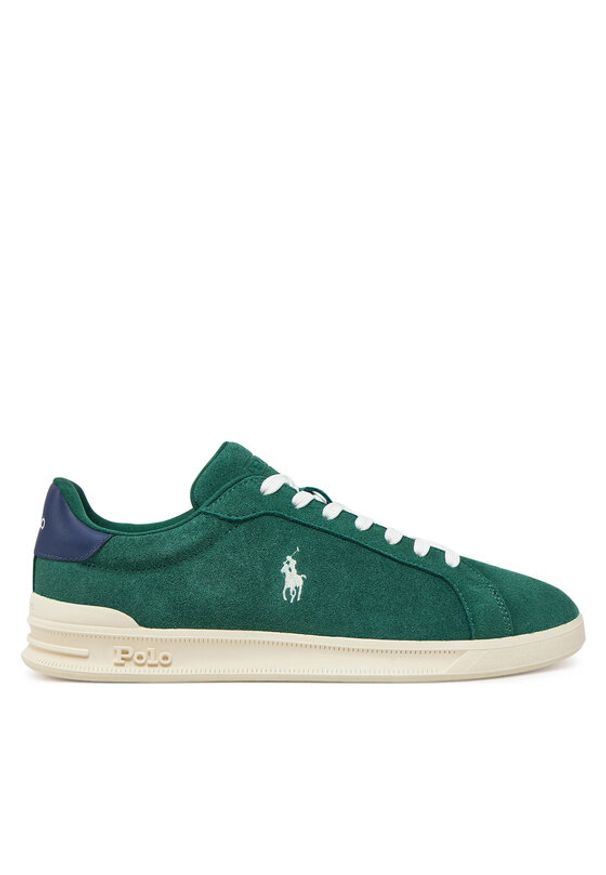 Polo Ralph Lauren Sneakersy Heritage Court II 809960930001 Zielony. Kolor: zielony. Materiał: skóra, zamsz