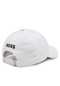 BOSS - Boss Czapka z daszkiem Zed-Flag 50495128 Biały. Kolor: biały. Materiał: materiał #2