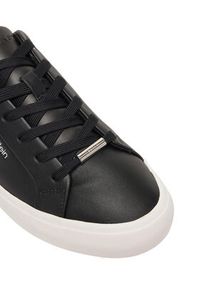 Calvin Klein Sneakersy Vulc Lace Up Lth/Moire Bt HW0HW02747 Czarny. Kolor: czarny. Materiał: skóra #6