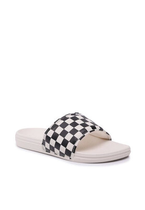 Vans Klapki La Costa Slide-On VN0A5HFER6R Biały. Kolor: biały. Materiał: skóra