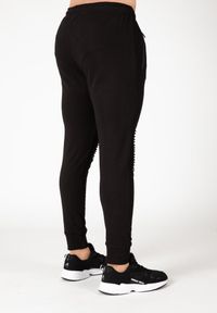 GORILLA WEAR - Spodnie fitness męskie Gorilla Wear Delta Pants. Kolor: czarny. Materiał: dresówka. Sport: fitness