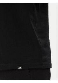 Adidas - adidas T-Shirt Pennant Trim Graphic JL9228 Czarny Regular Fit. Kolor: czarny. Materiał: bawełna #5