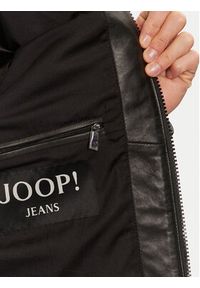 JOOP! Jeans Kurtka skórzana 15 Stepo 80000646 Czarny Regular Fit. Kolor: czarny. Materiał: skóra #4