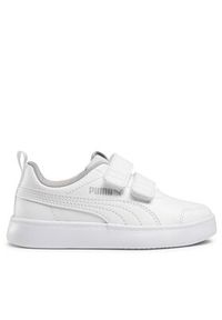 Puma Sneakersy Courtflex v2 V Ps 371543 04 Biały. Kolor: biały. Materiał: skóra #3