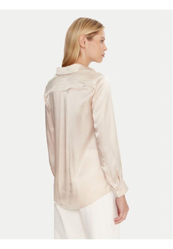 Marella Koszula Bunny 2523116015 Écru Regular Fit. Materiał: acetat