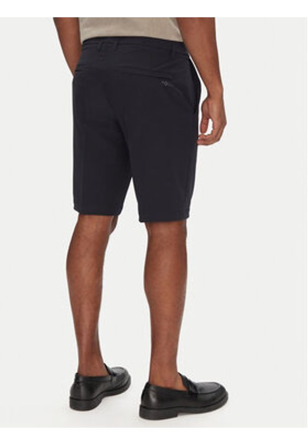BOSS Szorty materiałowe S_Commuter_10.5 Inch 50540337 Granatowy Slim Fit. Kolor: niebieski. Materiał: syntetyk
