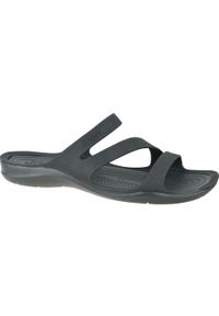 Buty do chodzenia damskie Crocs Swiftwater Sandal. Okazja: na randkę. Kolor: czarny #1