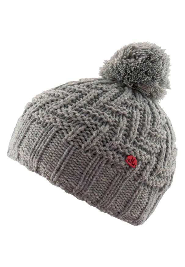 WINTER TIME - Czapka dziecięca Jail Jam zygzak, 3–6 lat, szara. Kolor: szary. Sezon: lato