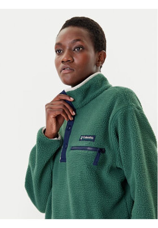columbia - Columbia Polar Helvetia™ II 2092231 Zielony Regular Fit. Kolor: zielony. Materiał: syntetyk