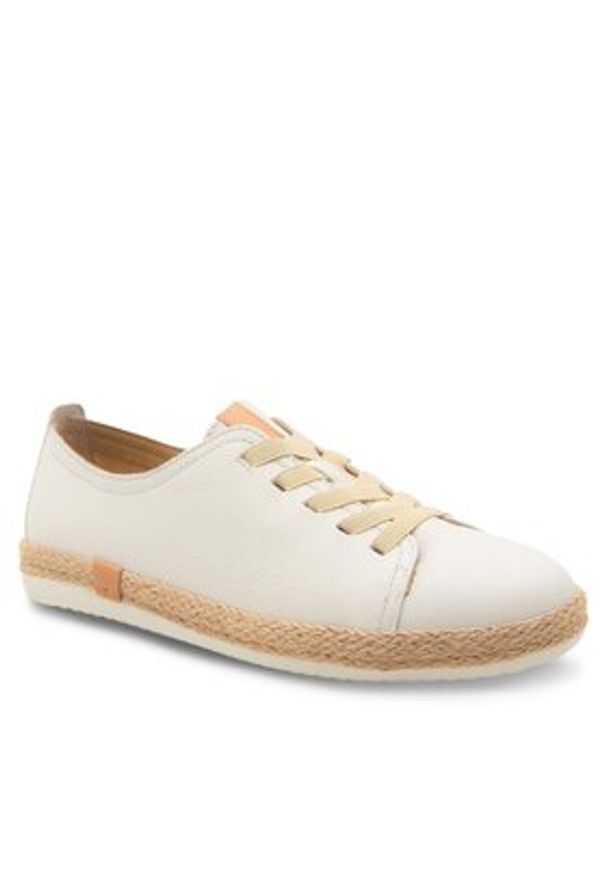 Lasocki Espadryle WI16-BENTA-01 Biały. Kolor: biały. Materiał: skóra