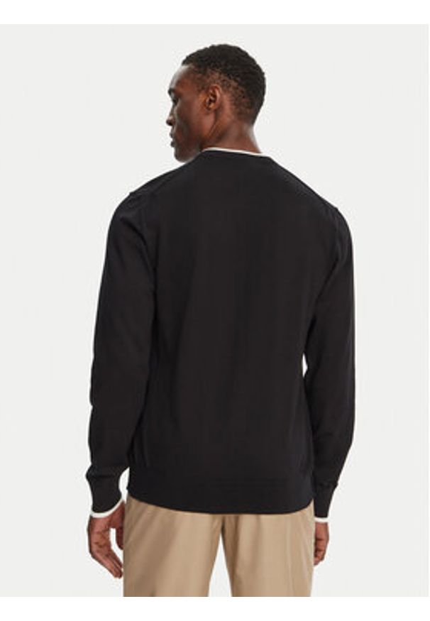 DOLCE & GABBANA - Dolce&Gabbana Sweter GXX72Z JBCE5 Czarny Regular Fit. Kolor: czarny. Materiał: bawełna
