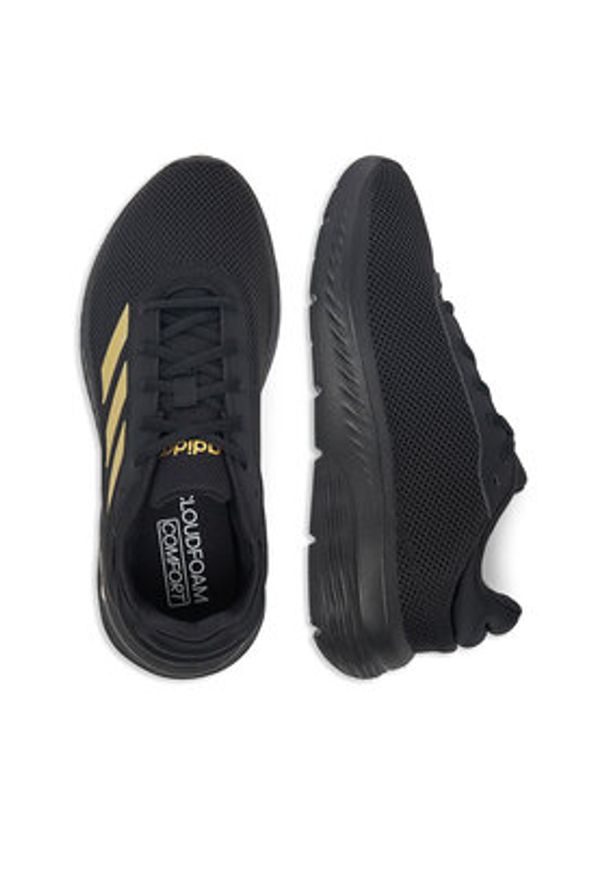 Adidas - adidas Sneakersy CLOUDFOAM COMFY JH6829 Czarny. Kolor: czarny. Materiał: materiał. Model: Adidas Cloudfoam