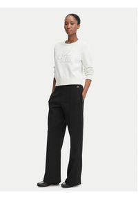 Calvin Klein Spodnie materiałowe LV044G210G Czarny Wide Fit. Kolor: czarny. Materiał: syntetyk #5