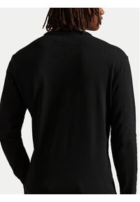 Polo Ralph Lauren Longsleeve 710970697001 Czarny Classic Fit. Typ kołnierza: polo. Kolor: czarny. Materiał: bawełna. Długość rękawa: długi rękaw #5