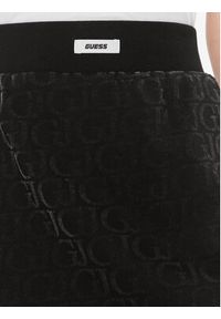 Guess Spódnica mini Logo V4RD06 KC2W0 Czarny Regular Fit. Kolor: czarny. Materiał: bawełna #5