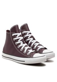 Converse Trampki Chuck Taylor All Star Faux Leather A08639C Brązowy. Kolor: brązowy. Materiał: materiał