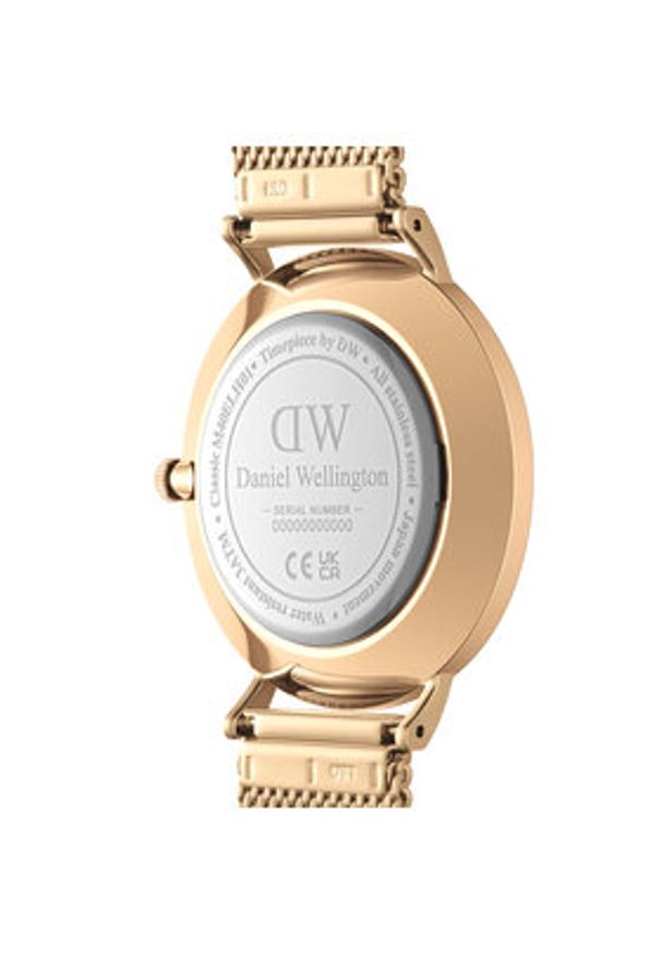 Daniel Wellington Zegarek Classic Multi-Eye Evergold Onyx DW00100713 Złoty. Kolor: złoty