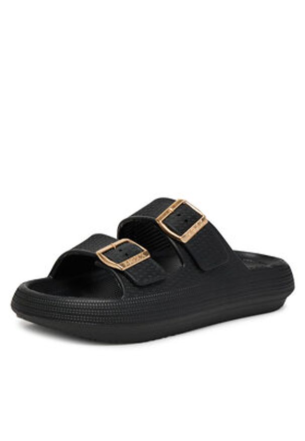 MEXX Klapki MICC1904941W-01 Czarny. Kolor: czarny. Materiał: syntetyk, materiał