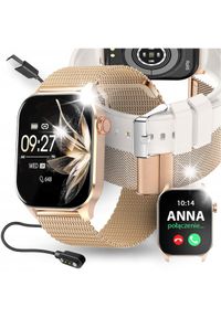 Smartwatch JG Smart SMARTWATCH DAMSKI ZEGAREK TĘTNO CIŚNIENIE SEN MENU PL ROZMOWY SMS 2 PASKI. Rodzaj zegarka: smartwatch #1