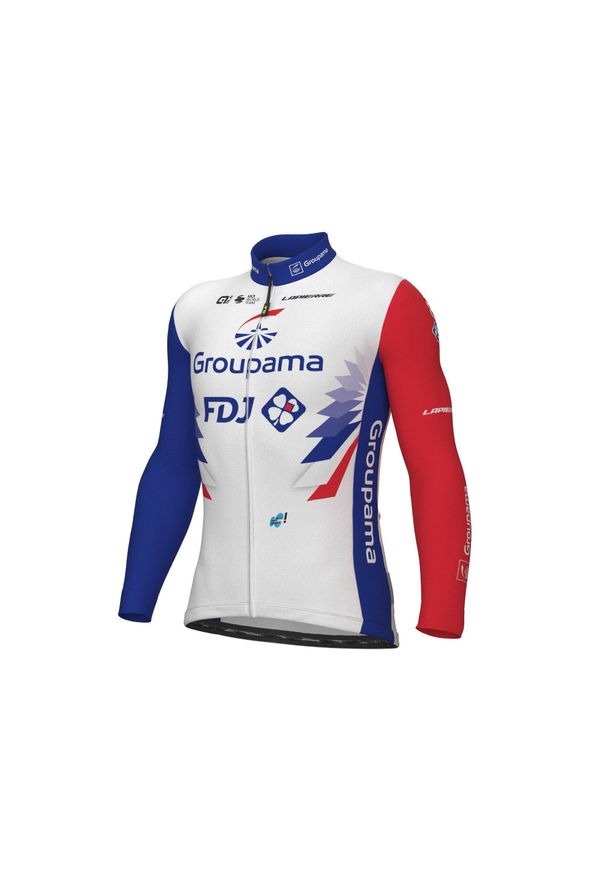 ALÉ CYCLING - Bluza rowerowa męska Alé Cycling Prime Groupama FDJ. Kolor: niebieski, wielokolorowy, biały